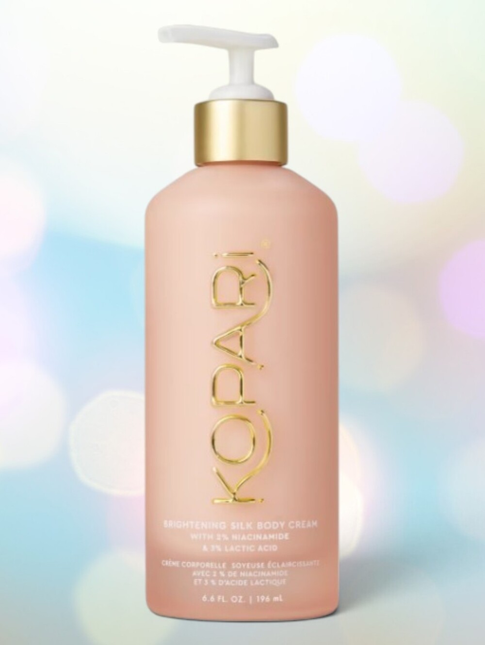 Kopari Luxury Brightening Silk Body Cream Hydrating Exfoliating Lotion 6.6 FL Oz